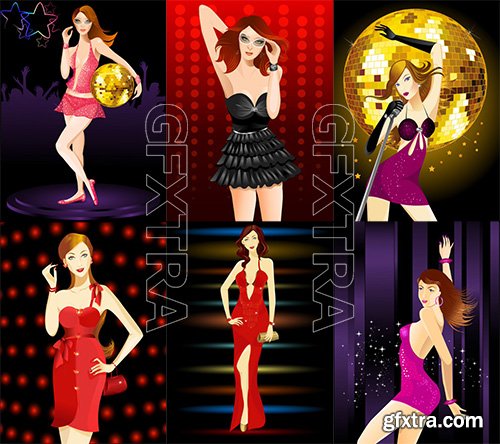 Vectorious - Fashion Girls Vectors