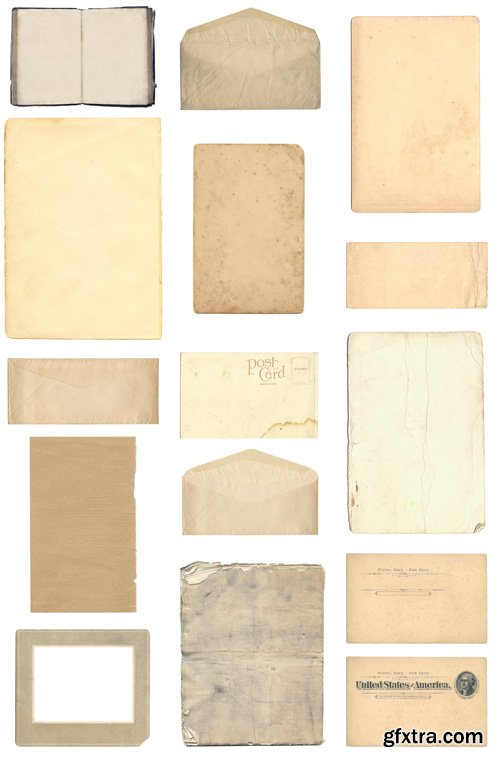 Vintage USA Paper Textures
