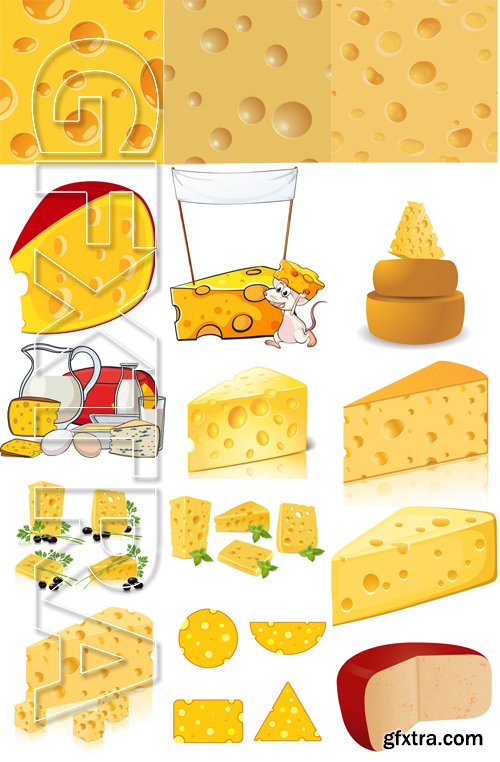 Shutterstock - Cheese, 25xEps