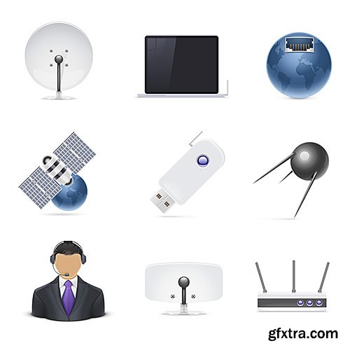 Applications Icons Collection - VectorStock