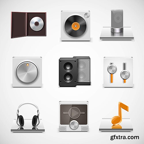 Applications Icons Collection - VectorStock