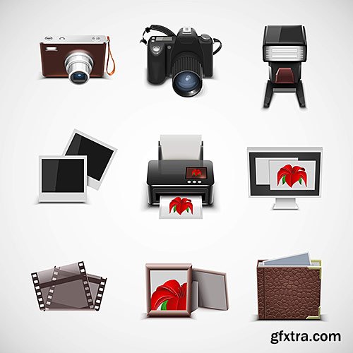 Applications Icons Collection - VectorStock