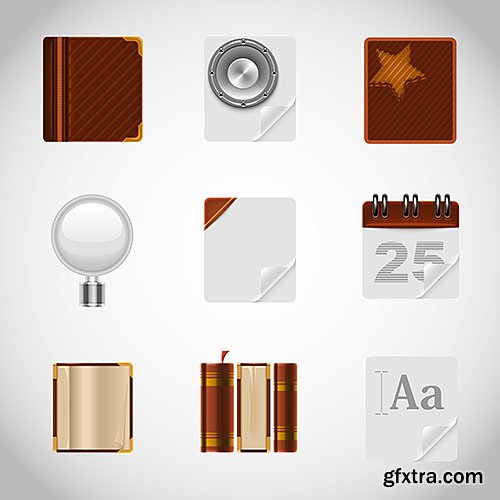 Applications Icons Collection - VectorStock