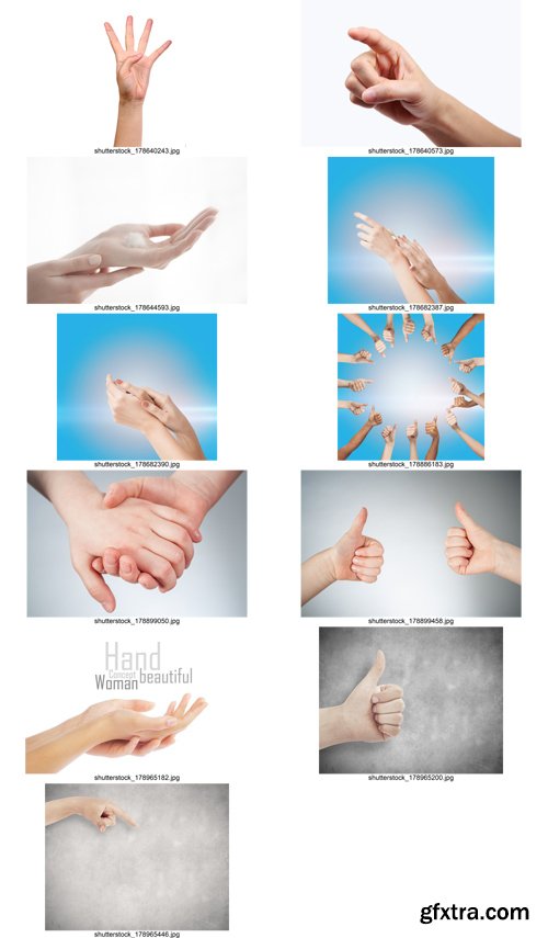 Shutterstock - Hands