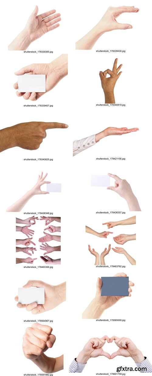 Shutterstock - Hands