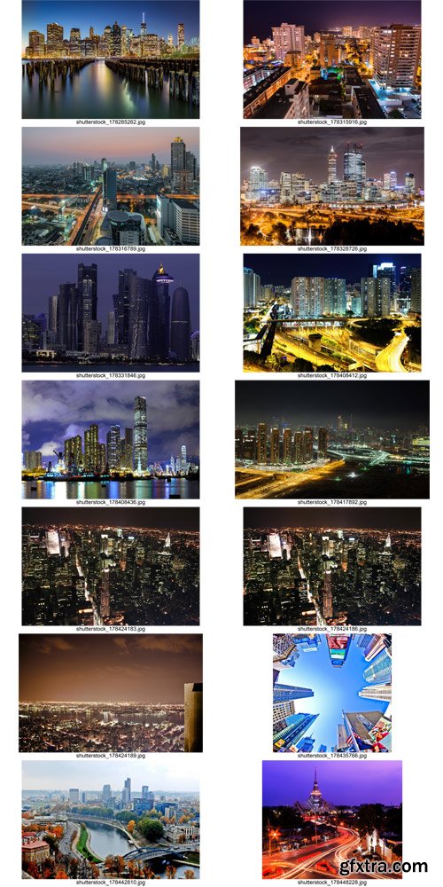 Shutterstock - World Cities 3, 25xJpg