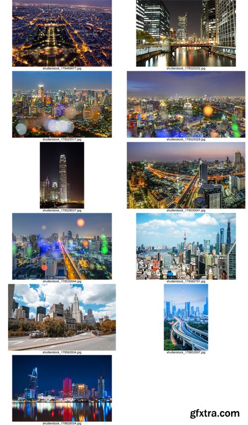 Shutterstock - World Cities 3, 25xJpg