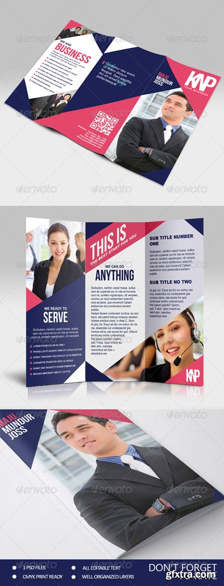 GraphicRiver - KNP - Multipurpose Trifold Brochure