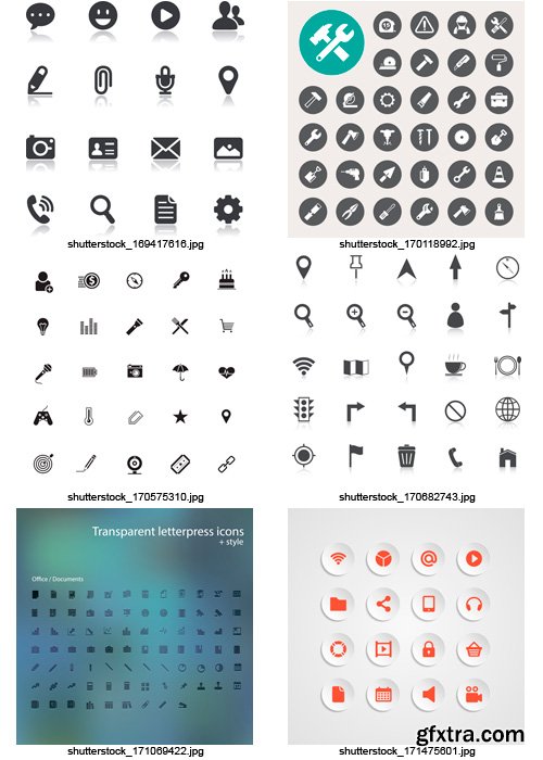 Amazing SS - Simple Icons, 25xEPS