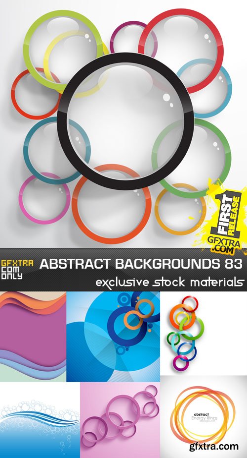 Collection of Vector Abstract Backgrounds Vol.83, 25xEPS