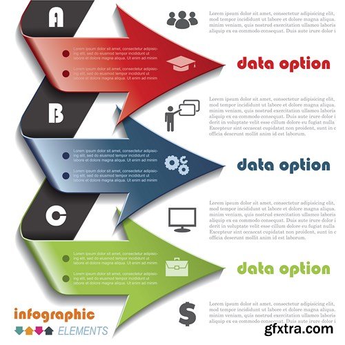 Collection of infographics vol.82, 25xEPS