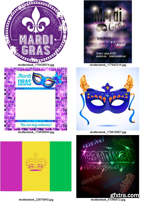 Amazing SS - Mardi Gras, 25xEPS