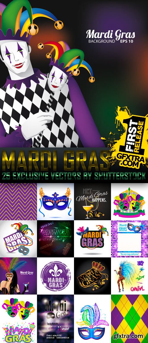 Amazing SS - Mardi Gras, 25xEPS