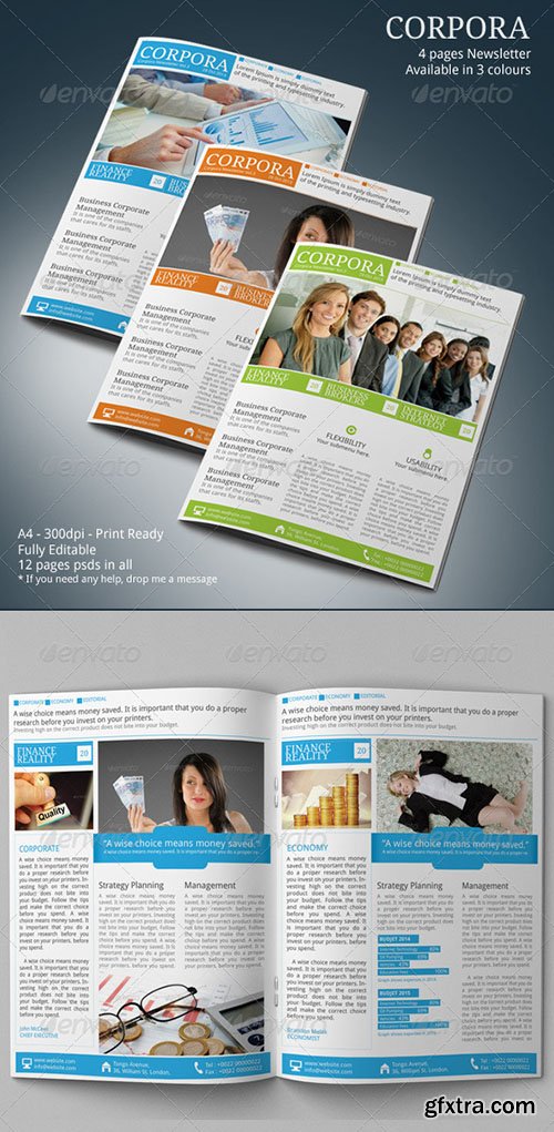 GraphicRiver Corporate Newsletter Vol.3 5977109