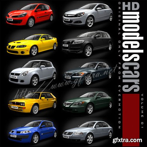 HDModels Cars vol. 1 from Evermotion [Reuploaded]