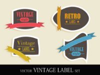 Vectorious Vintage Labels Vector