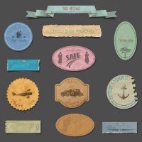 Vectorious Vintage Labels Vector