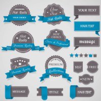 Vectorious Vintage Labels Vector