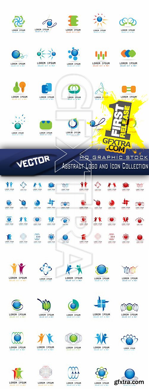 Stock Vector - Abstract Logo and Icon Collection