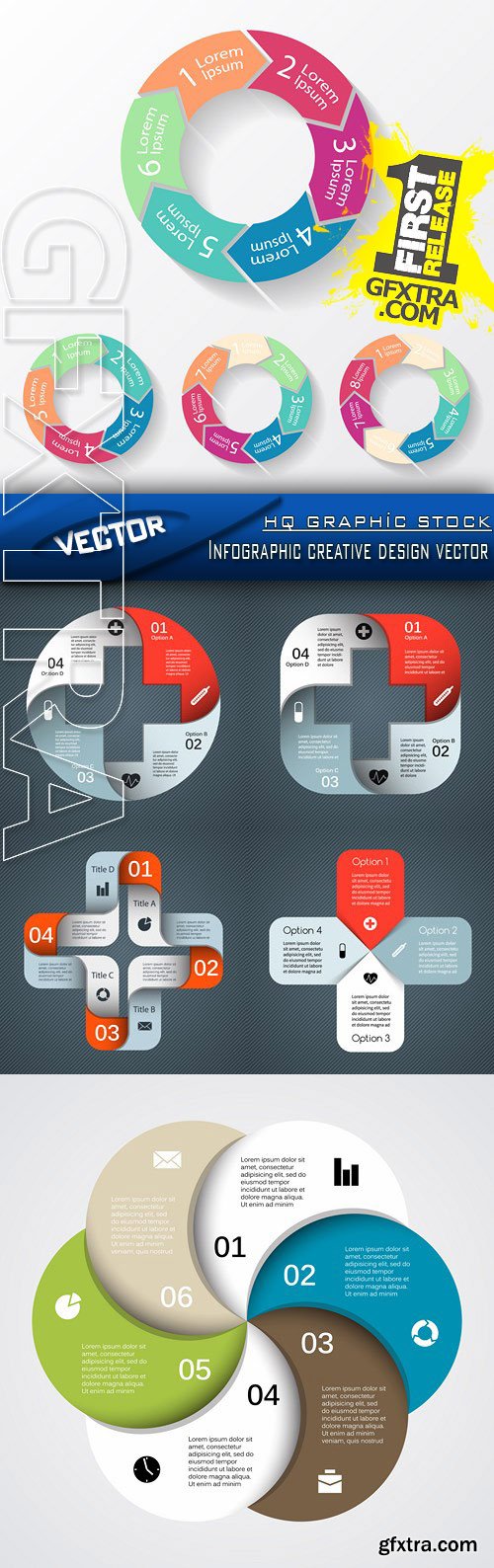 Stock Vector - Infographic creative design vector