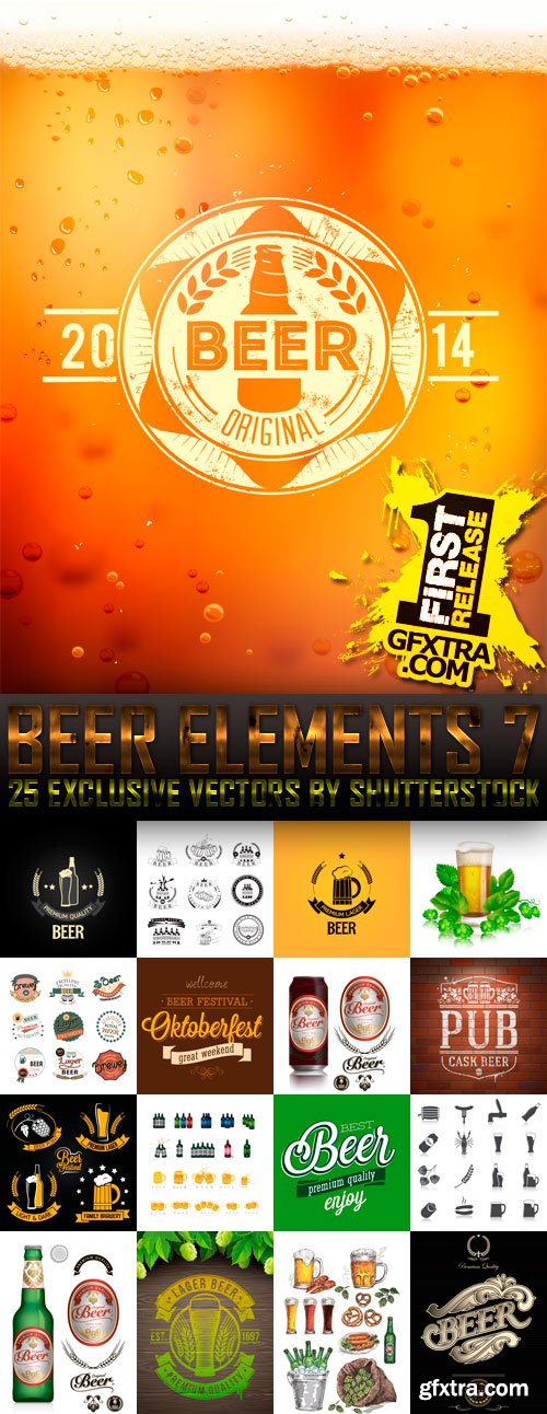 Amazing SS - Beer Elements 7, 25xEPS