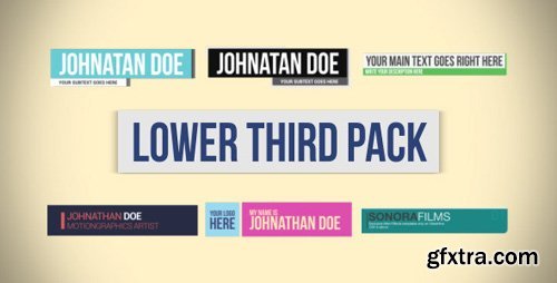Lower Third Pack- Project for After Effects (Videohive)