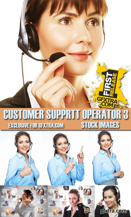 Shutterstock - Customer support operator 3, 25xJpg