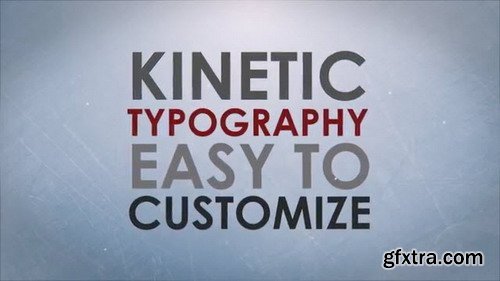 Foto Kinetic Typography - After Effects Template