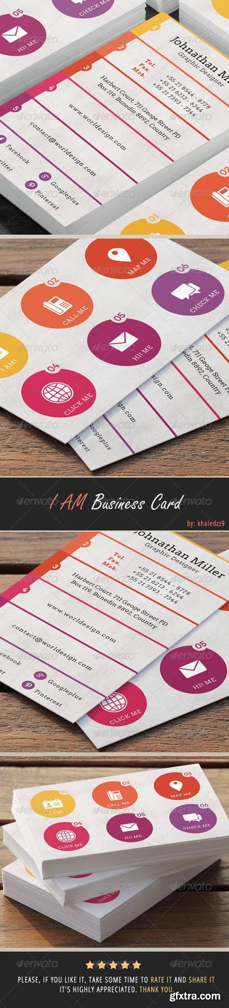 GraphicRiver - GraphicRiver I AM Business Card 6940262