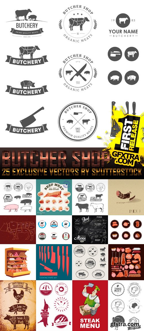 Amazing SS - Butcher Shop, 25xEPS