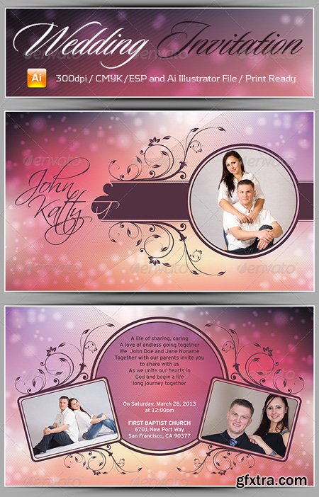 GraphicRiver - Wedding Card Vol2