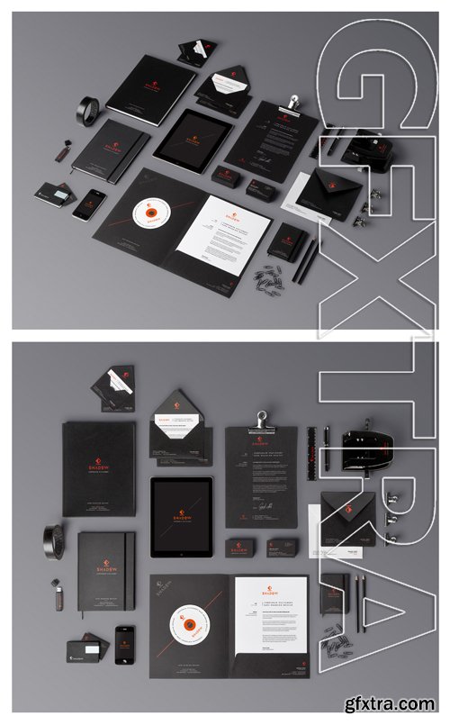 Pixeden - Stationery Branding Mock-Up Vol6