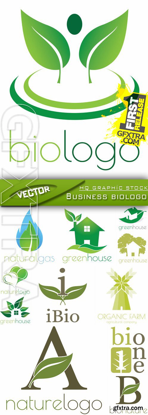 Stock Vector - Business biologo