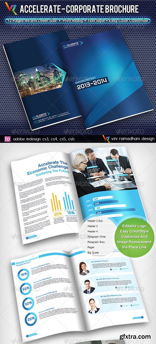 GRAPHICRIVER Accelerate Corporate Brochure 4085207