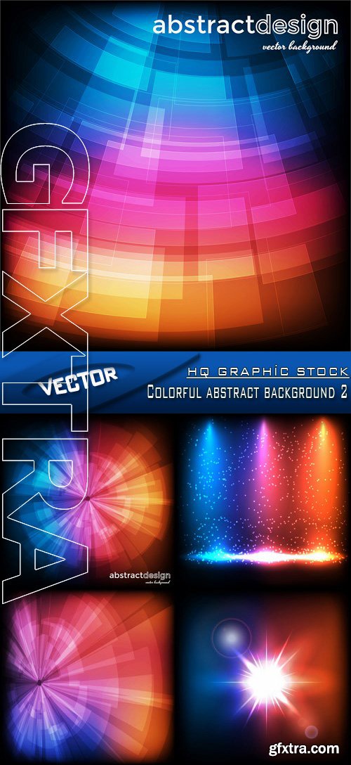 Stock Vector - Colorful abstract background 2