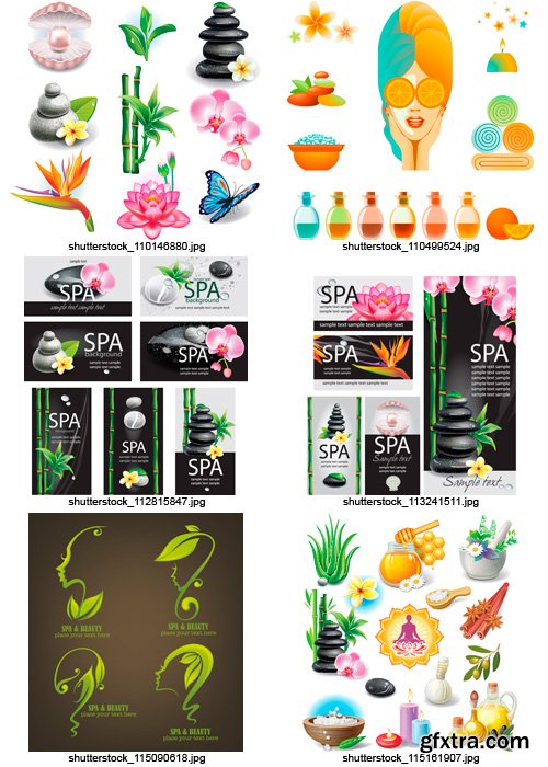 Amazing SS - Health & Spa, 25xEPS