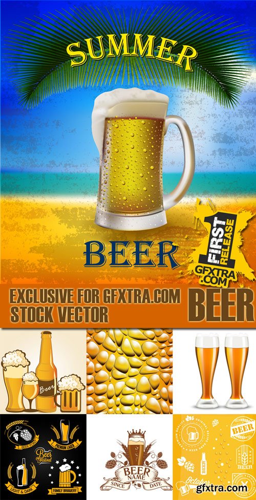 Stock Vectors - Beer