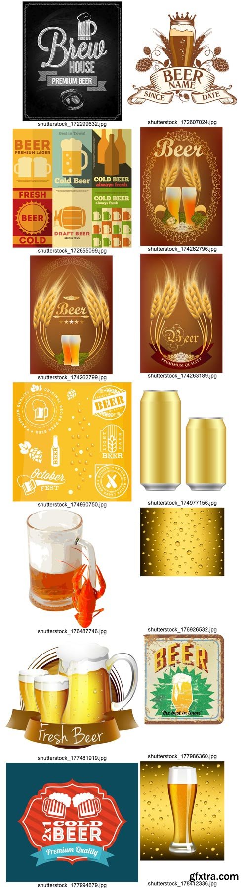 Stock Vectors - Beer