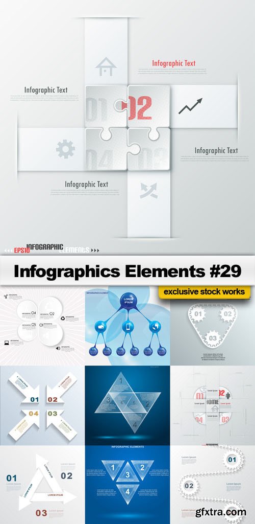 Infographics Elements #29 - 25 EPS