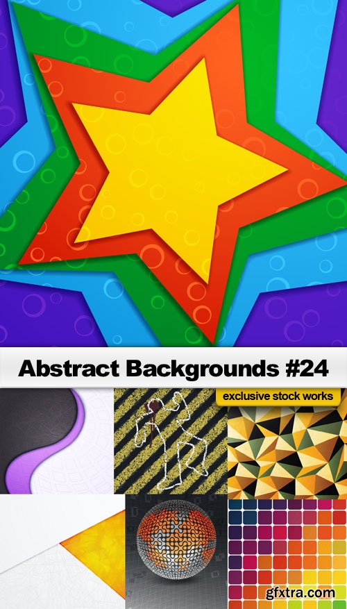 Abstract Backgrounds #24 - 25 EPS