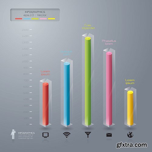 Collection of infographics vol.86, 25xEPS