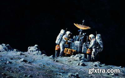 Alan Bean, Astronaut & Painter 197xJPG