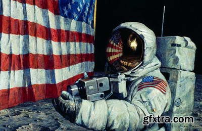 Alan Bean, Astronaut & Painter 197xJPG