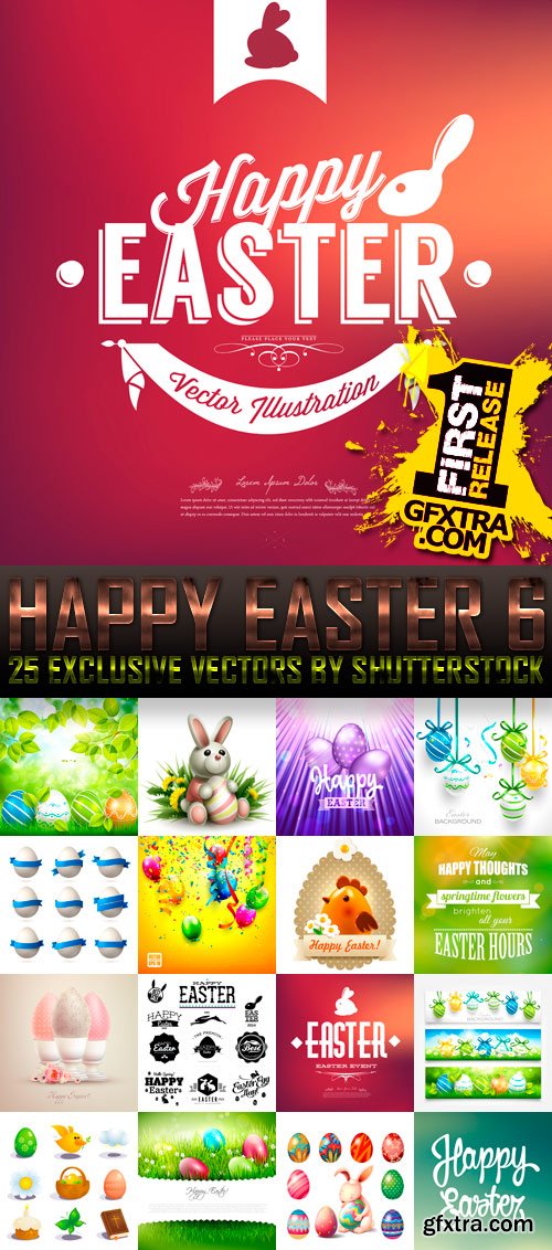 Amazing SS - Happy Easter 6, 25xEPS