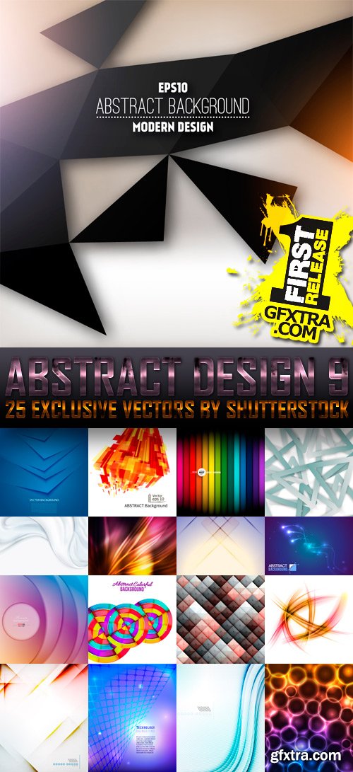 Amazing SS - Abstract Design 9, 25xEPS