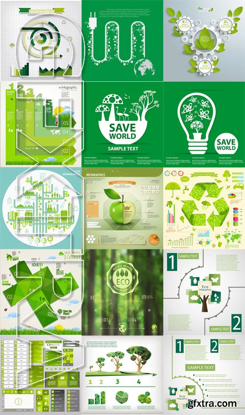 Stock Vectors - Eco infographic 2