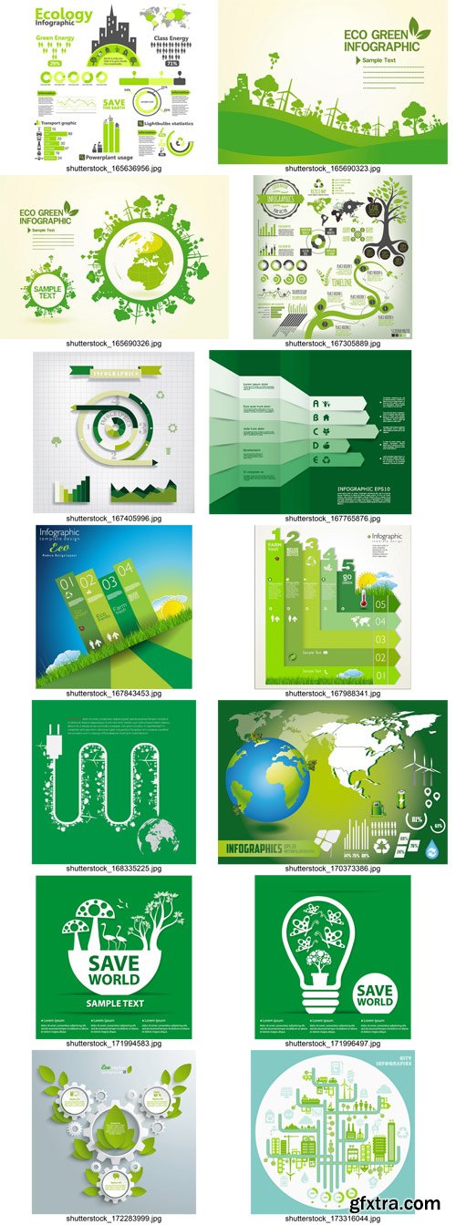 Stock Vectors - Eco infographic 2