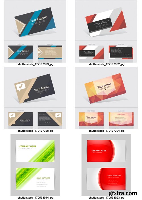 Amazing SS - Business Cards 9, 25xEPS