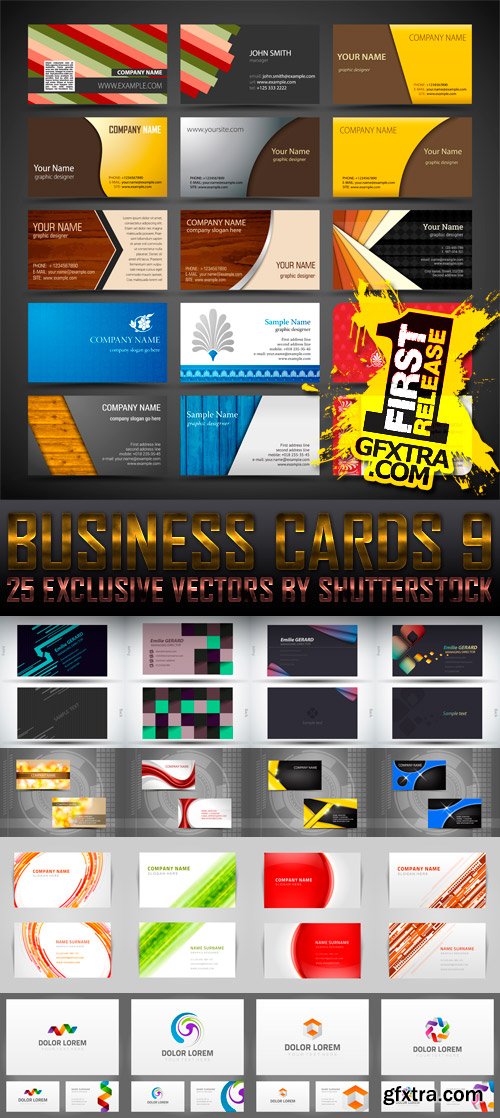 Amazing SS - Business Cards 9, 25xEPS