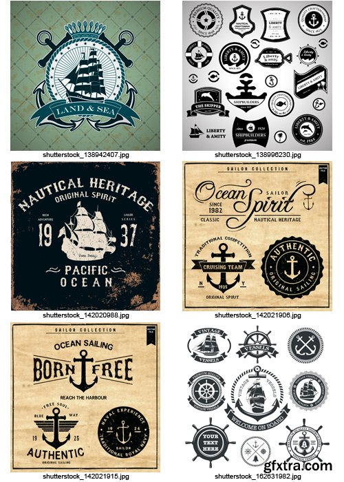 Amazing SS - Nautical Elements 4, 25xEPS